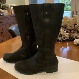 Junipero black tall Ugg boots